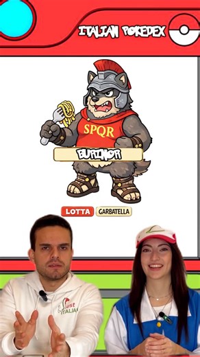 Just Italian - Michele e Martina on Instagram: "Pokémon per regione d’ITALIA: LAZIO 🇮🇹 Vota la prossima regione nei commenti⬇️ #lazio #romanord #romasud #romacapitale #spqr #romani #romano #pokémon NB design pokemon fatto con l’IA, lo scopo del video è farvi fare una risata🤣"