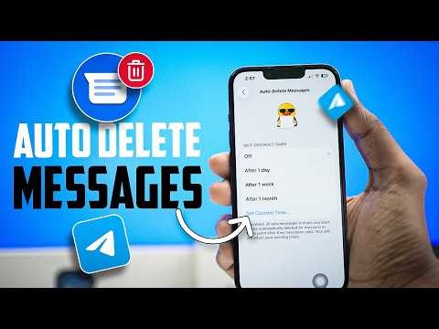 Enable Auto Delete Messages in Telegram! Most People Missed This Trick!