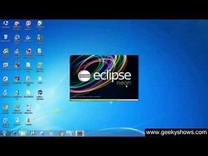14. How to Start Eclipse for Java Programming (Hindi)