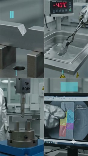 Charpy Impact Test Demonstration #automobile #business #manufacturing