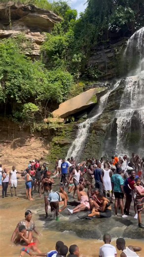 Kintampo waterfalls is one of Ghana' highest waterfalls located in Bono East. It was formerly known as Sanders Falls during the colonial days. | Tafarixafrik