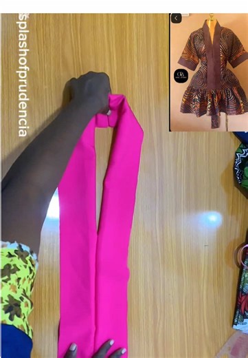 Sew a Short Gathered Gown with Built-Up Neckline