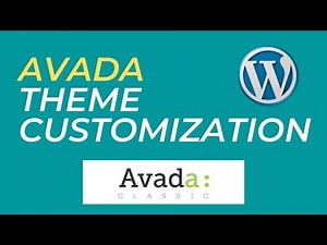 Avada Theme Customization