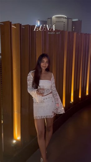 HEBE on Instagram: "Get ready to slay in LUNA! This stunning three-piece white mini lace set featuring a fitted lace crop top, a perfect lace mini skirt, and a matching lace shoulder bolero is the epitome of clean, feminine, and effortlessly stunning. Will be live on website soon… #clothingbrand #explorepage #wearhebe #viral #fyp #exploremore #fashiongram #fashiondesigner #outfitinspo #fashionbrand #trendingoutfits #outfitfromabove #fitcheck #womenownedsmallbusiness #smallbusiness #supportsmallb