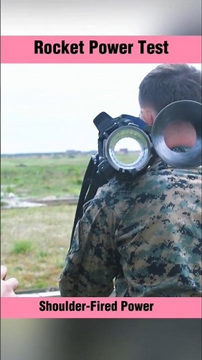Testing the Power of a US Army Rocket Launcher
