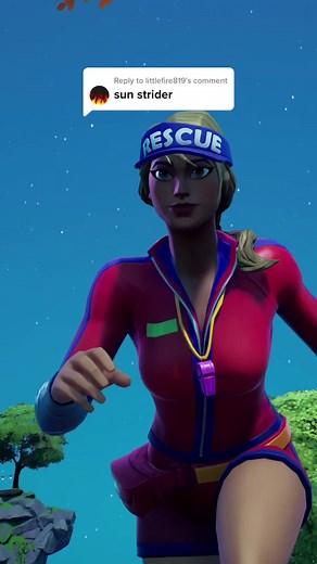 Sun Strider Fortnite Skin Showcase