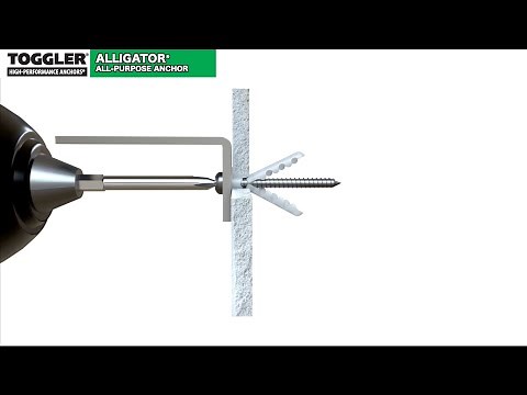 TOGGLER® ALLIGATOR® All-Purpose Anchor - HOLLOW Material