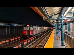 NYC Subway: (7) Express Train & (7) Local Train to Flushing Bypassing 82nd Street