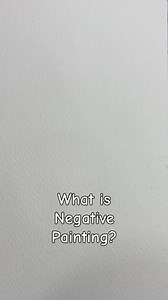 51K views · 1K reactions | Negative painting often sends shudders through the bodies of those learning to paint, but in both drawing and watercolour painting, it’s something that you do more often than you may realise! | The Artery Art Shop and Classes | Facebook