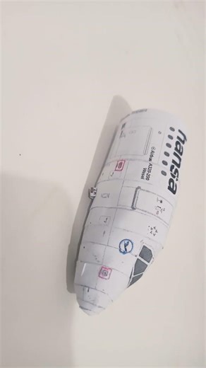 Lufthansa a320 paper craft part 1