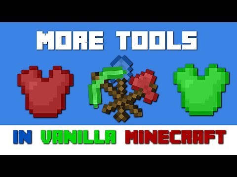 MORE TOOLS MOD | Vanilla Mod 1.12 (no forge/modloader)
