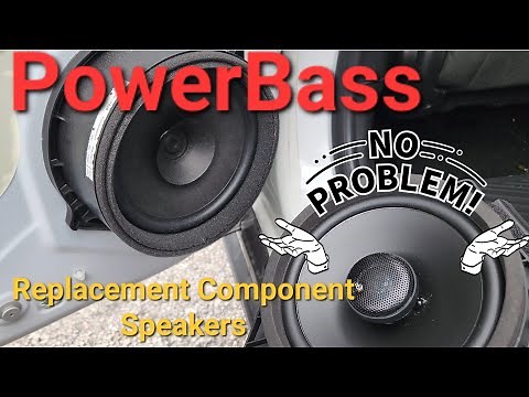 PowerBass OE652-GM - OE Series 6-1/2" 2-way car speakers — designed to fit GM and Chevrolet vehicles