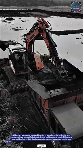 Power&Heavy Equipment Innovation:Liebherr Excavators Address Wetland Challenges with High Efficiency