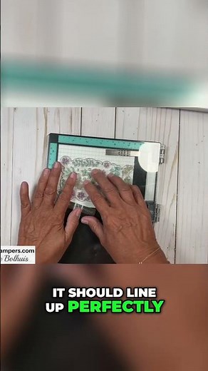 Heat Embossing Tutorial: Stunning Gold Effects! #shorts