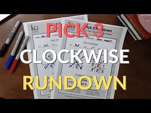 Pick 3 Clockwise Rundown Lottery Strategy