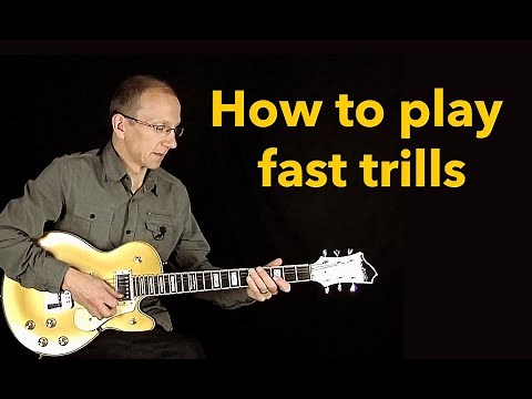 How to play fast trills on guitar - Gary Moore inspired