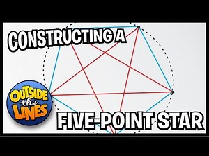 Five-Point Star Construction with a Compass