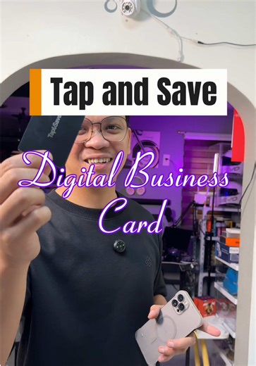 Digital Business Card: Tap and Save Easily