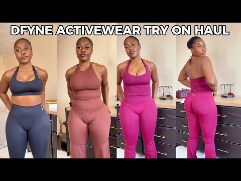 DFYNE ACTIVEWEAR TRY ON HAUL | IMPACT & SAV COLLECTION REVIEW | Leggings & sports bra