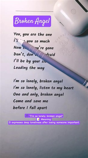 Easy English Karaoke | Broken Angel – Sing & Learn English