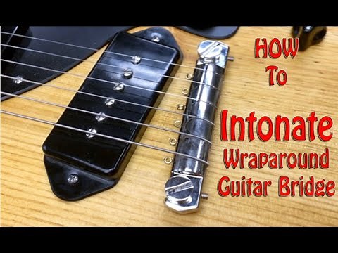 HOW TO INTONATE WRAP-AROUND GUITAR BRIDGE - Zachary Handcrafted Guitars