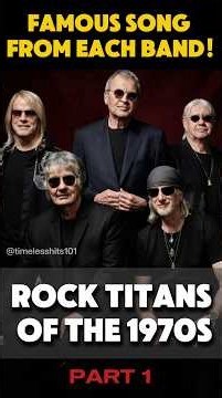 ROCK TITANS OF THE 1970s — PART 1! 🔥 #70sRock #ClassicRock #rocklegends #RockAndRoll #HardRock