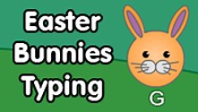Play Easter Bunnies Typing | Free Online  Games. KidzSearch.com