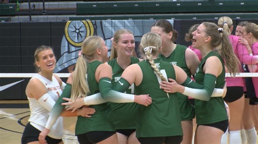 Montana Tech volleyball earns thrilling reverse sweep