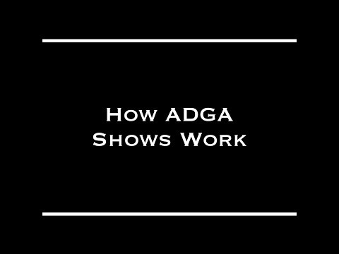 How ADGA Shows Work