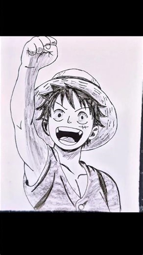 Learn to draw Luffy properly #art #tutorial #onepiece