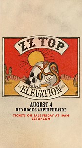 241K views · 7.3K reactions | The Elevation Tour rolls on!  Don’t miss ZZ Top live at the legendary Red Rocks Amphitheater in Morrison, CO on August 4th! Tickets on sale this Friday on zztop.com/tour. | ZZ Top | Facebook