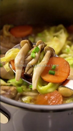 Best Ever Chicken & Veggie Stew! Easy 20-Min Chicken Stew 🥣 #ChickenStew #EasyRecipes