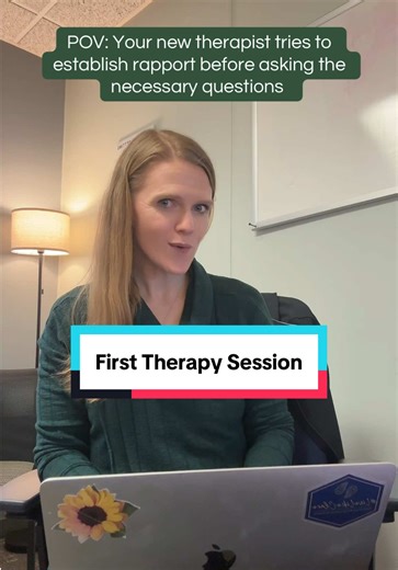 Honestly, this is how most intake sessions go - tell me about your hobbies, interests, goals and then tell me about your mental health and trauma. In all seriousness, the therapeutic rapport is the most important predictor of therapeutic success. Yes, you need a therapist who is skilled, ethical, compentent and specializes in your presenting problem(s) and you also need to feel comfortable opening up to your therapist. If you do not have good rapport or trust with your therapist, you aren’t goin