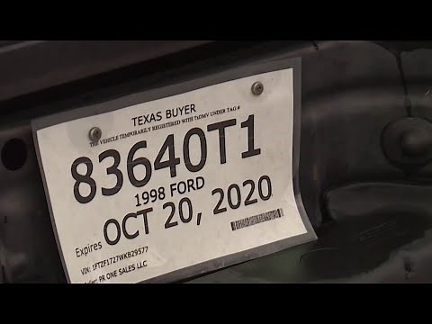 Texas Ends Temporary Paper License Plates: What Drivers Need To Know