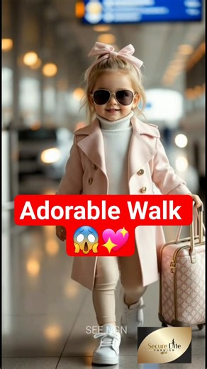 This Adorable Catwalk Will Melt Your Heart 😍✨ | Cutest Kids Fashion Moment #shorts #viral