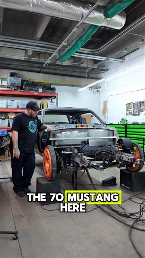 Starting firewall work on the ‘70 Mustang!