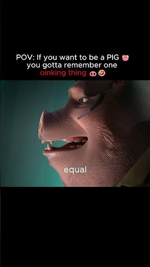 "ALL ANIMALS ARE EQUAL" but some animals are more equal than others.