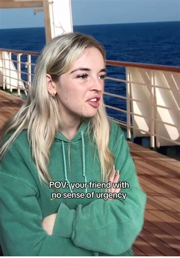 Cruise Ship Skit: The Friend Who Takes It Slow