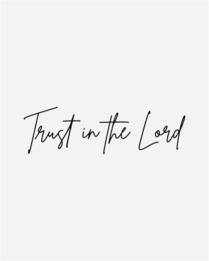 Trust in the Lord SVG/PNG | Christian Quote, Shirt Design (digital Download) - Etsy