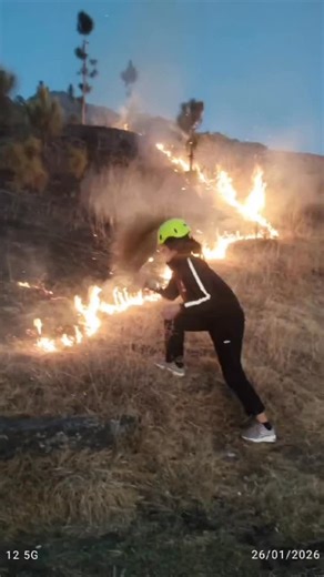 BE THE FIRST RESPONDER 🇮🇳 on Instagram: "Uttarakhand - Swift Action by Almora Fire Services. Fire Service Almora swiftly controlled the fire that broke out in the forest near Uday Shankar Natya Academy. #Firefighter"