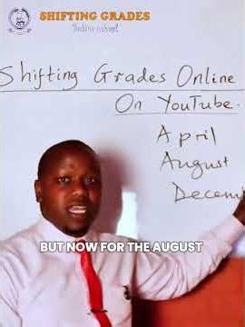 SHIFTING GRADES ONLINE SCHOOL PROGRAMS - 0704153366