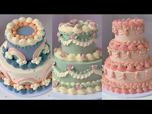 Most Amazing Cake Decorating Compilation | Most Satisfying Cake Decorating - Korean Style Cake