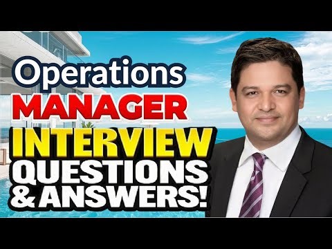 Operations Manager Interview Questions and Answers 2025!