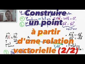 2nde Construire un point à partir d'une relation vectorielle (2/2)