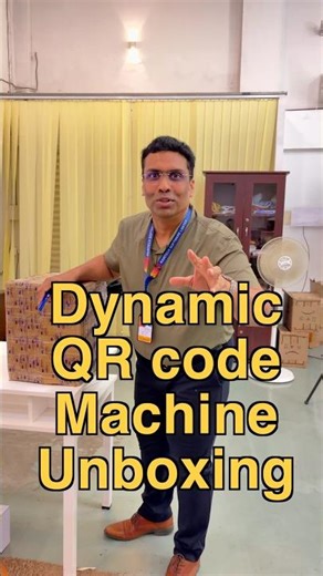 Dynamic QR Code Unboxing👌👌👌📦😍🥳🥳🥳#raintech #retailbillingsoftware