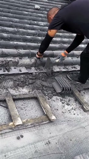 The Installation Process of Concrete Roof Tiles to Keep the House Roof Stable and Weather-Resistant