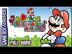 Super Mario Advance - Full Game Walkthrough | GBA (Game Boy Advance)