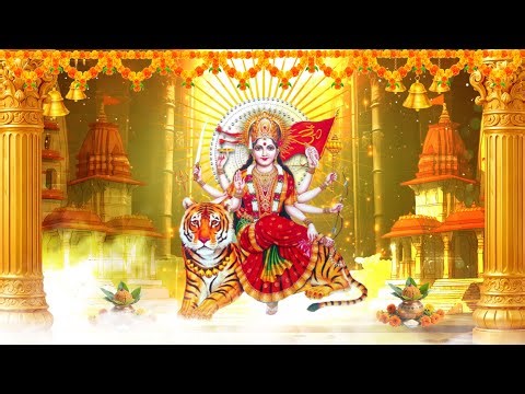 Maa Durga Devi background video no copyright |video background animation devotional background video