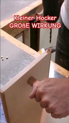 Multiplex biegen so einfach, runder Hocker selber machen, Woodworking Tutorial, Werkstatt-Tipps