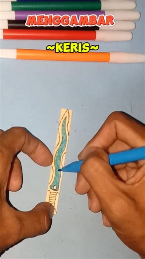 Menggambar Motif Keris: Seni dan Kreativitas